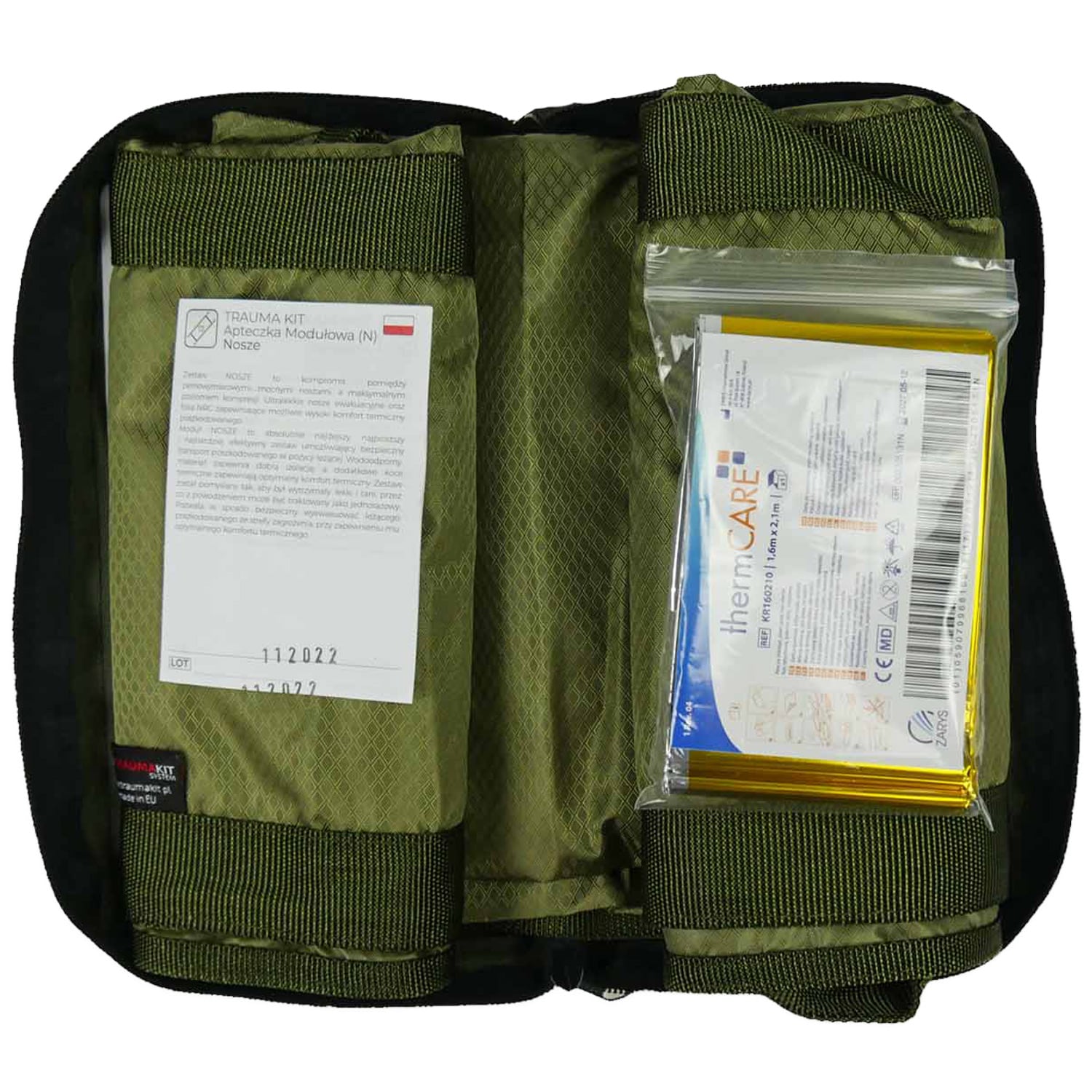 AedMax Trauma Kit Stretcher - Green