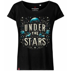 Voyovnik Under the Stars Women's T-shirt - Black