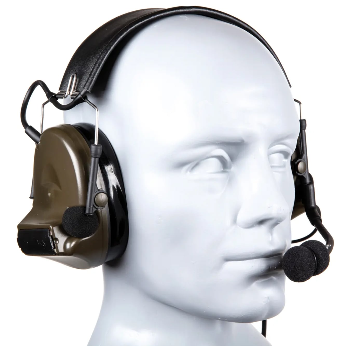 Tac-Sky Comtac II Headset Active Hearing Protectors - Foliage Green