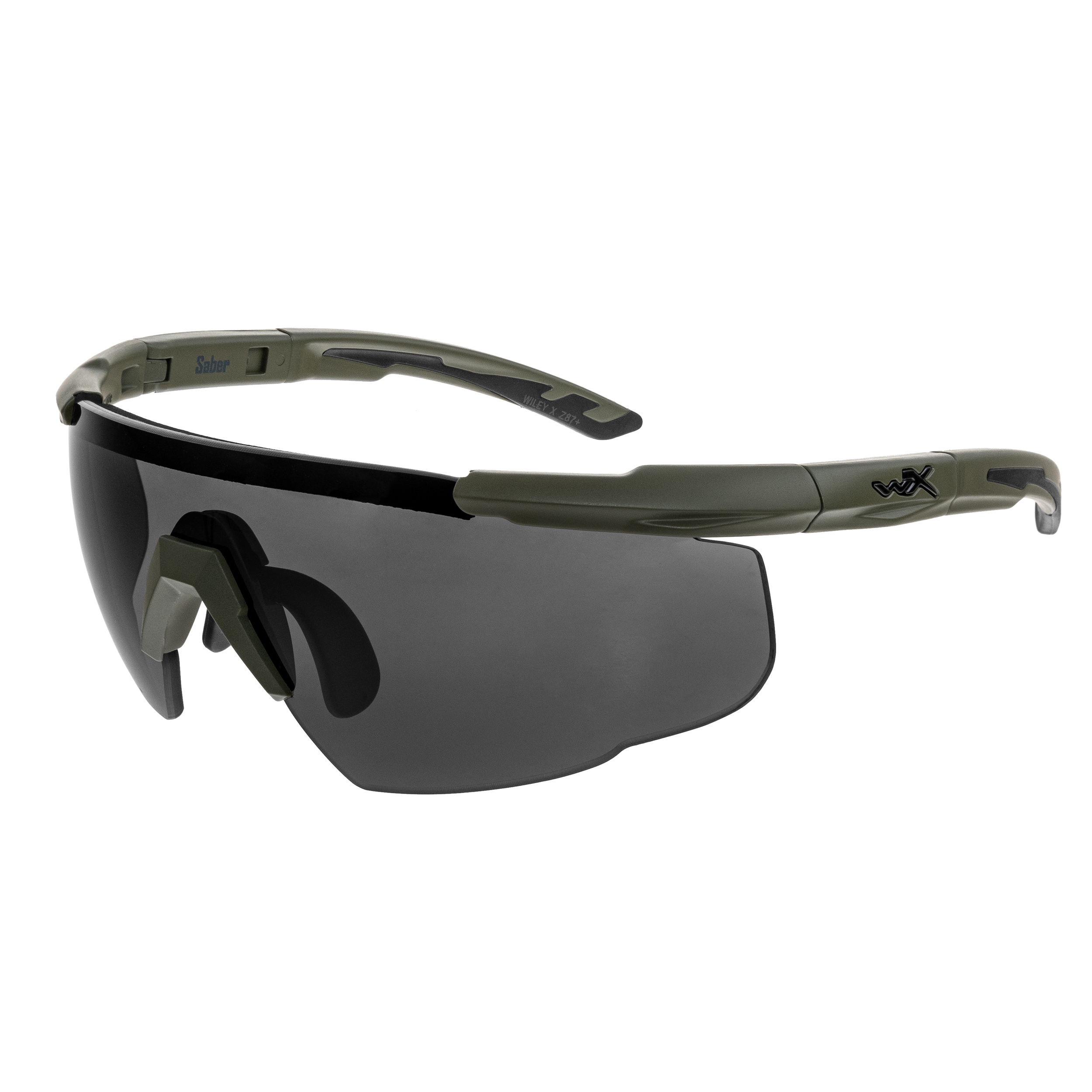 Wiley X Saber Advanced Set 3in1 tactical glasses - Grey/Clear/Light Rust/OD Green