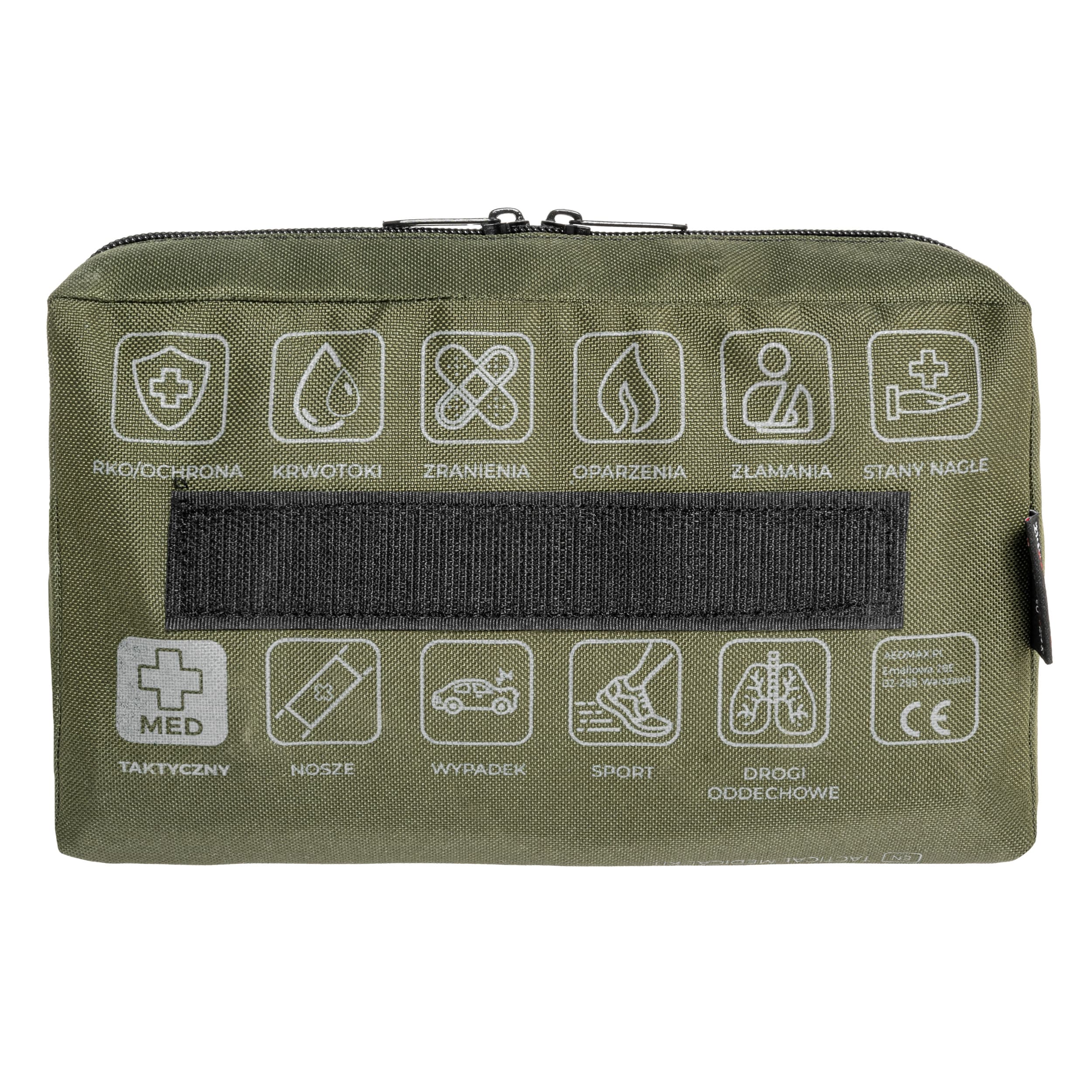 AedMax Trauma Kit T Modular First Aid Kit Green - Tactical