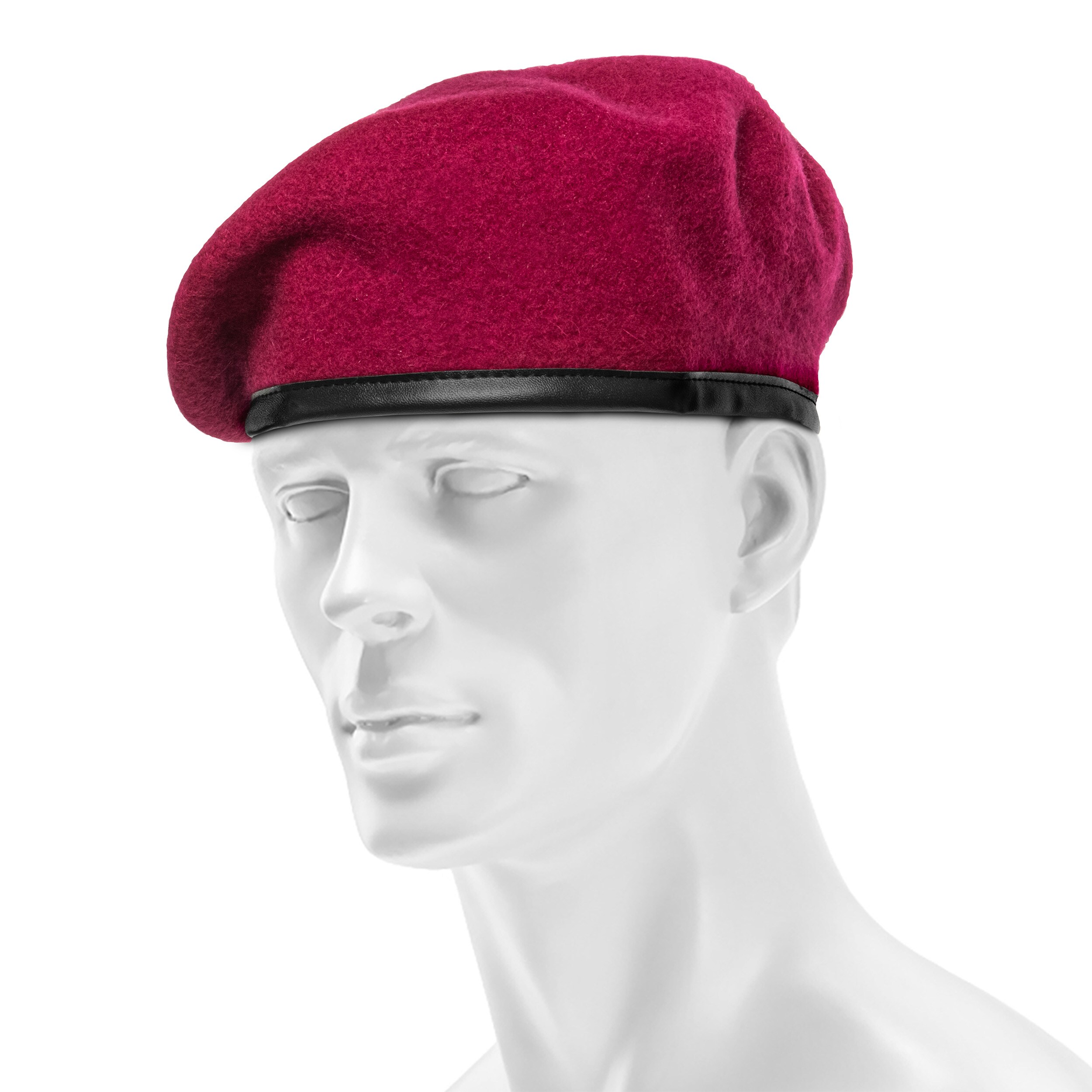 Military Beret Wholesale Beret Hats Mil-Tec Wool Beret Burgundy