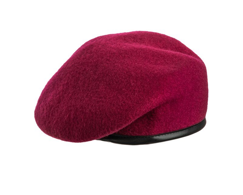Mil-Tec wool beret Burgundy - Main Image
