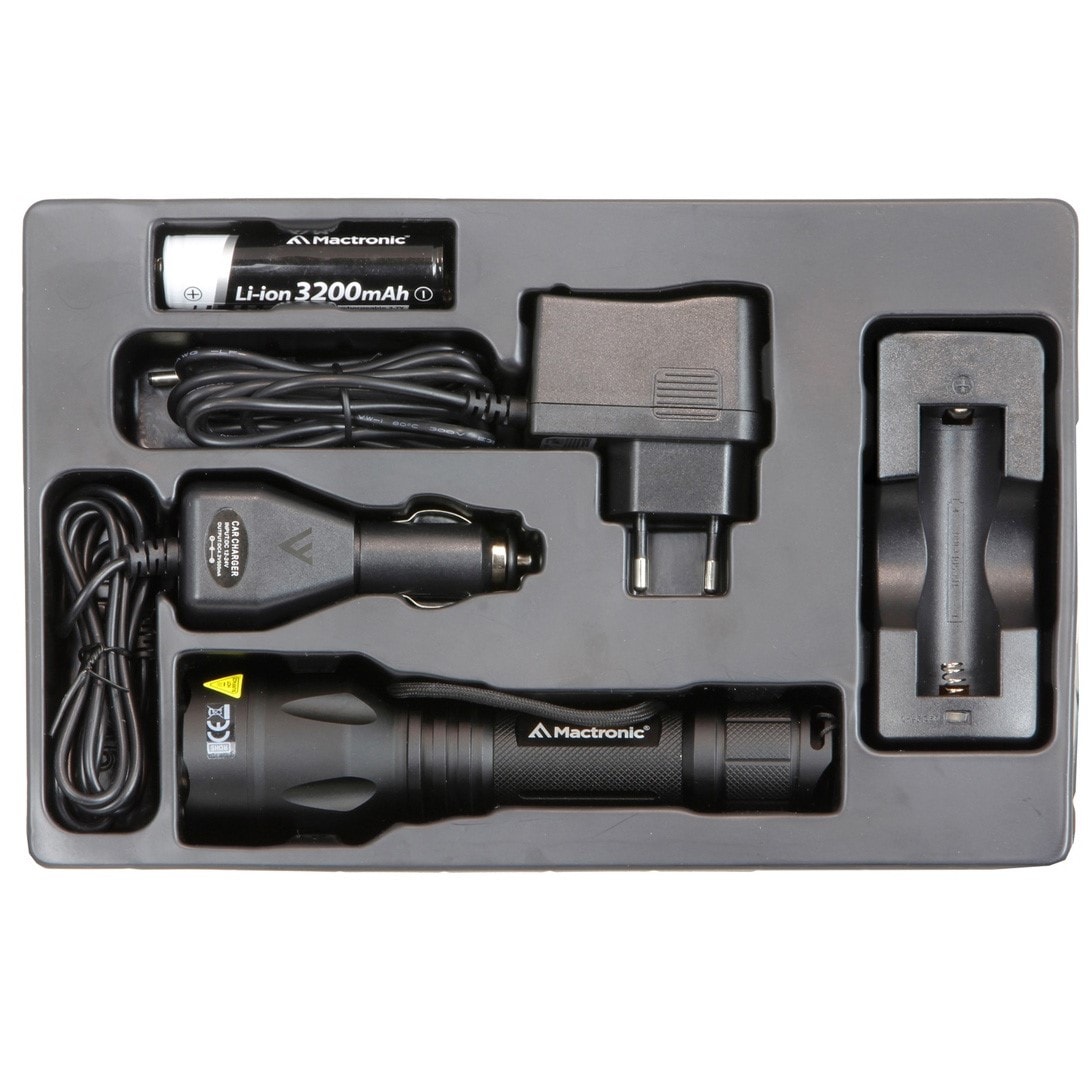 Mactronic Black Eye Torch - 1550 lumens