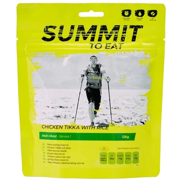 Summit To Eat Freeze-Dried Food - Chicken tikka with rice 126 g