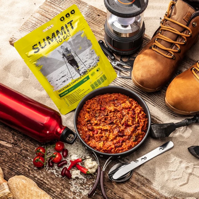 Summit To Eat freeze-dried food - Vegetable Chipotle Chilli with Rice 136 g