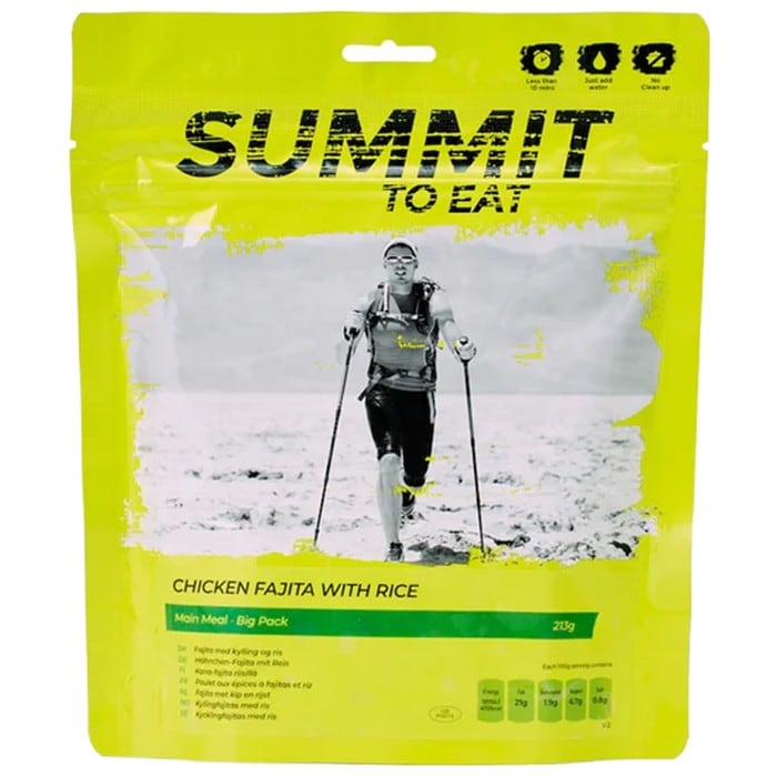 Freeze-dried food from Summit To Eat - Chicken fajita with rice 213 g