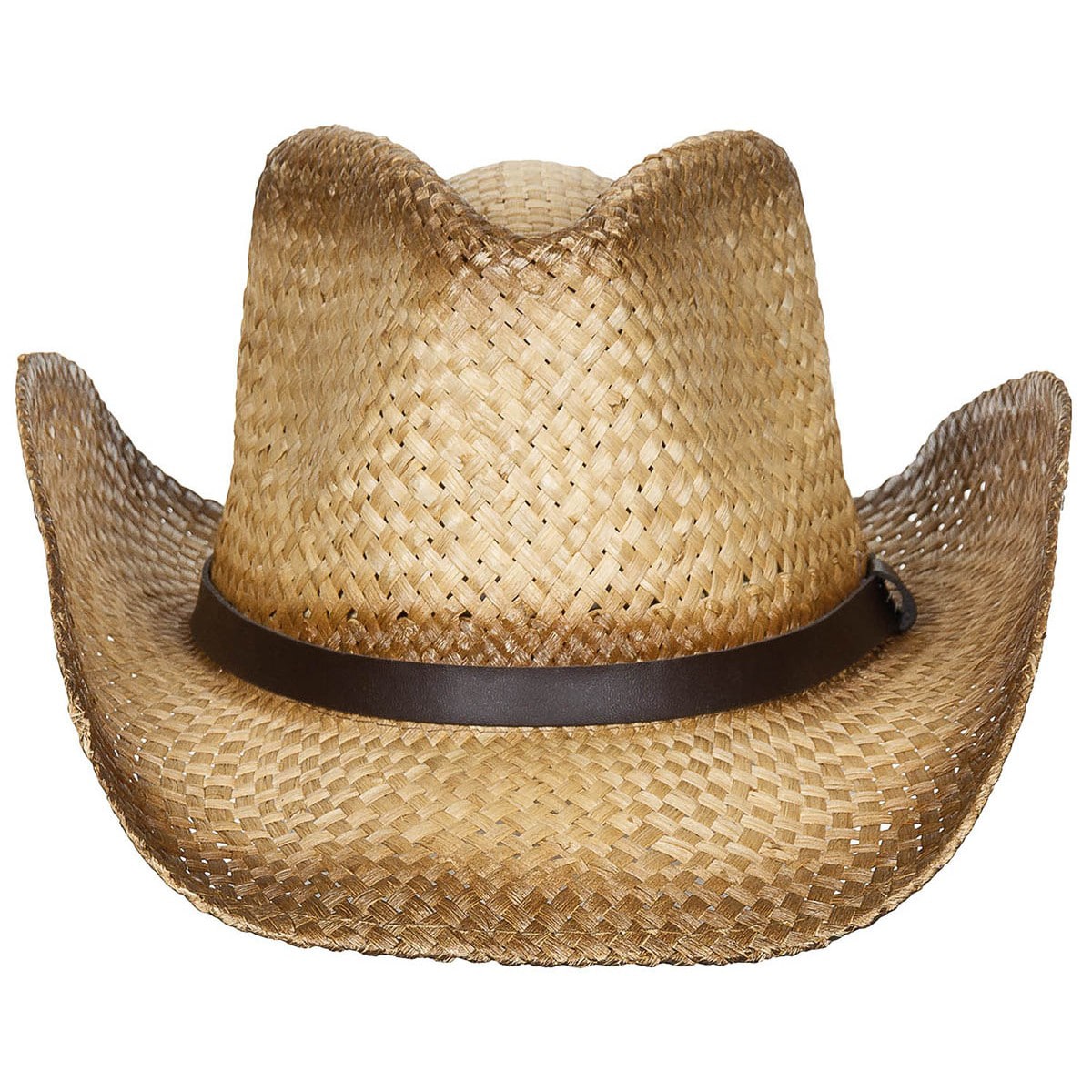 MFH Fox Outdoor Straw Hat - Brown