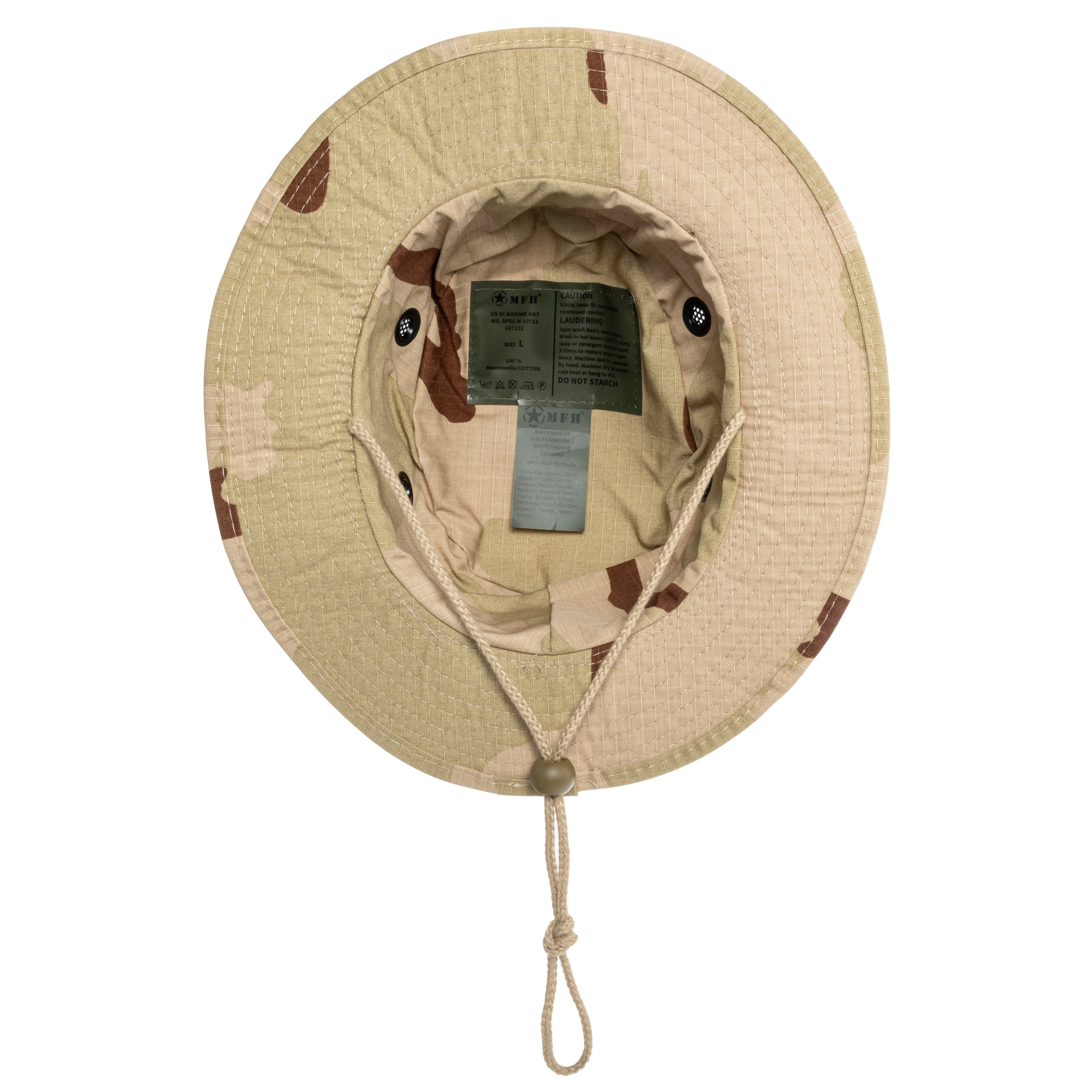 MFH US GI Bush Hat Boonie Rip-Stop - 3 Color Desert