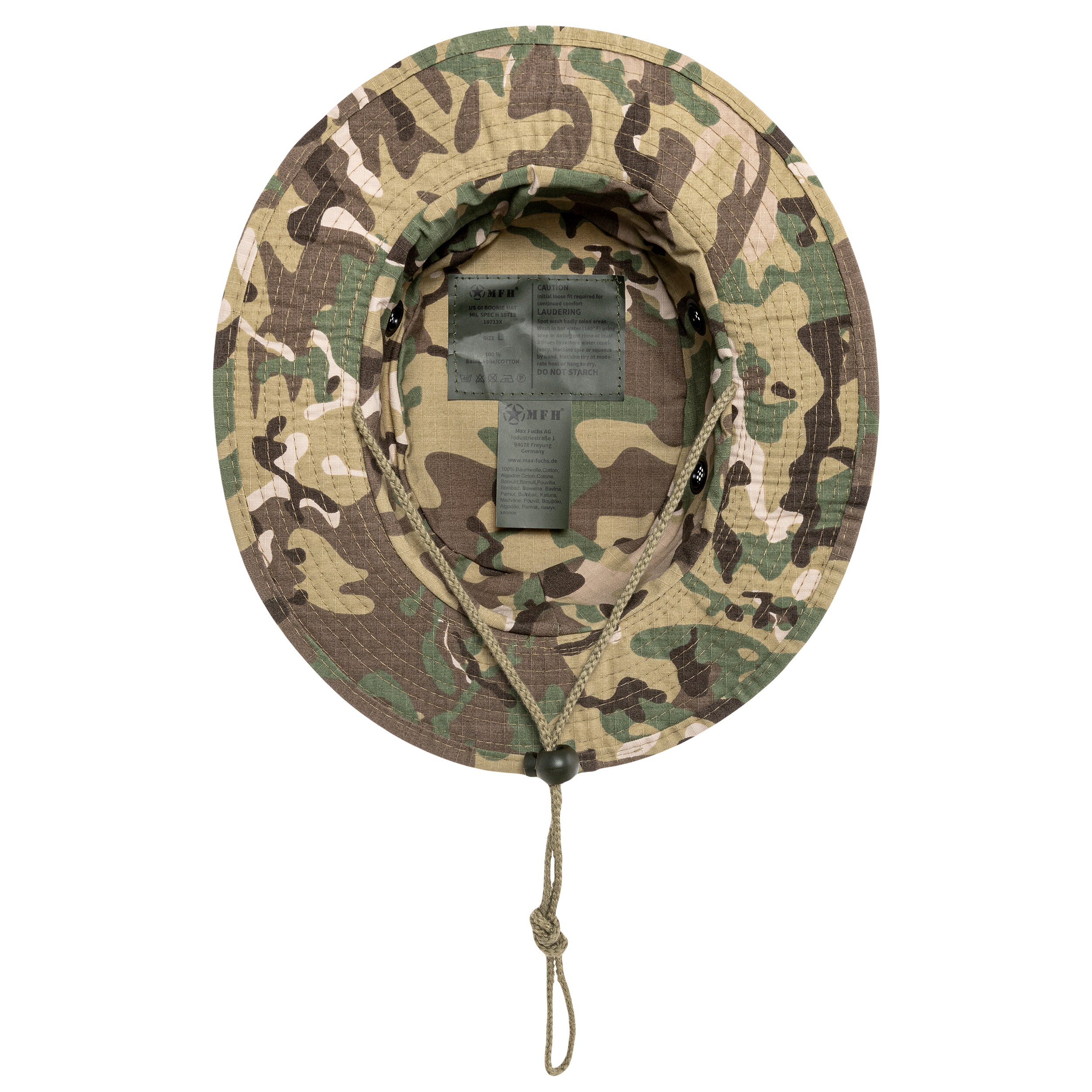 MFH US GI Bush Hat Boonie Rip-Stop - Operation Camo