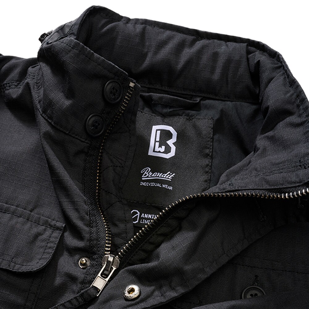 Brandit Britannia Rip-Stop Jacket - Black