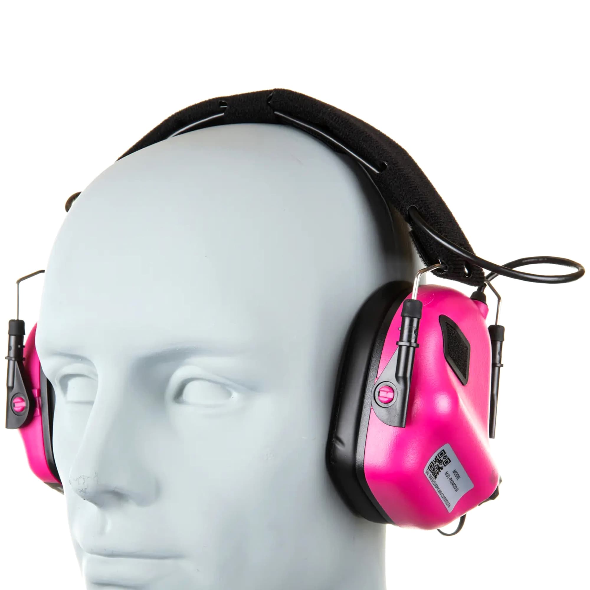 Earmor M31 MOD.4 active hearing protectors - Pink