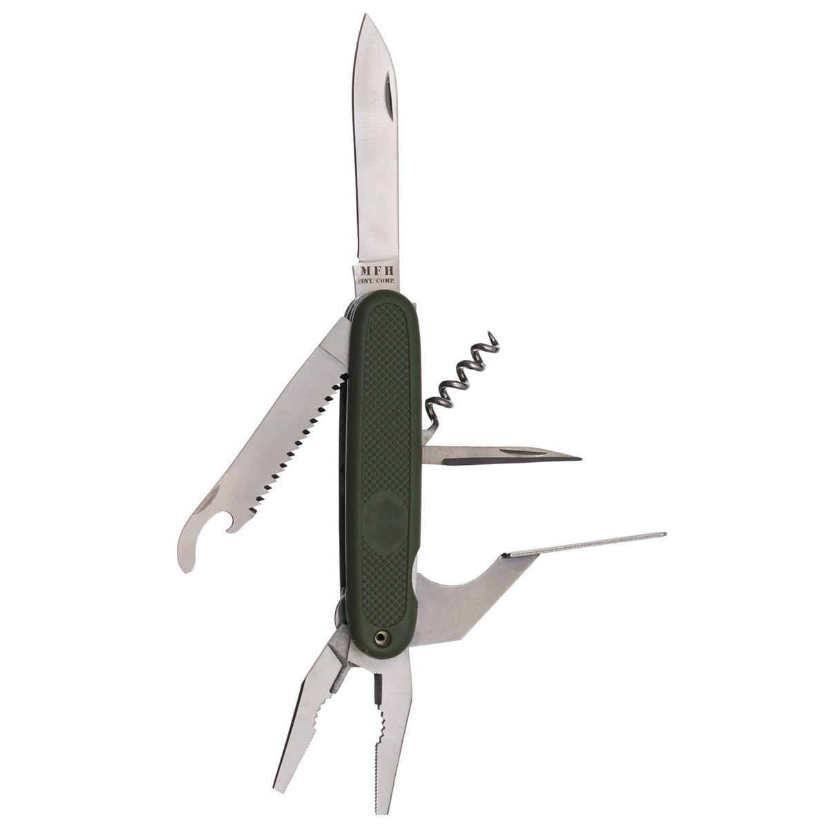 MFH BW pocket knife with pliers - Olive