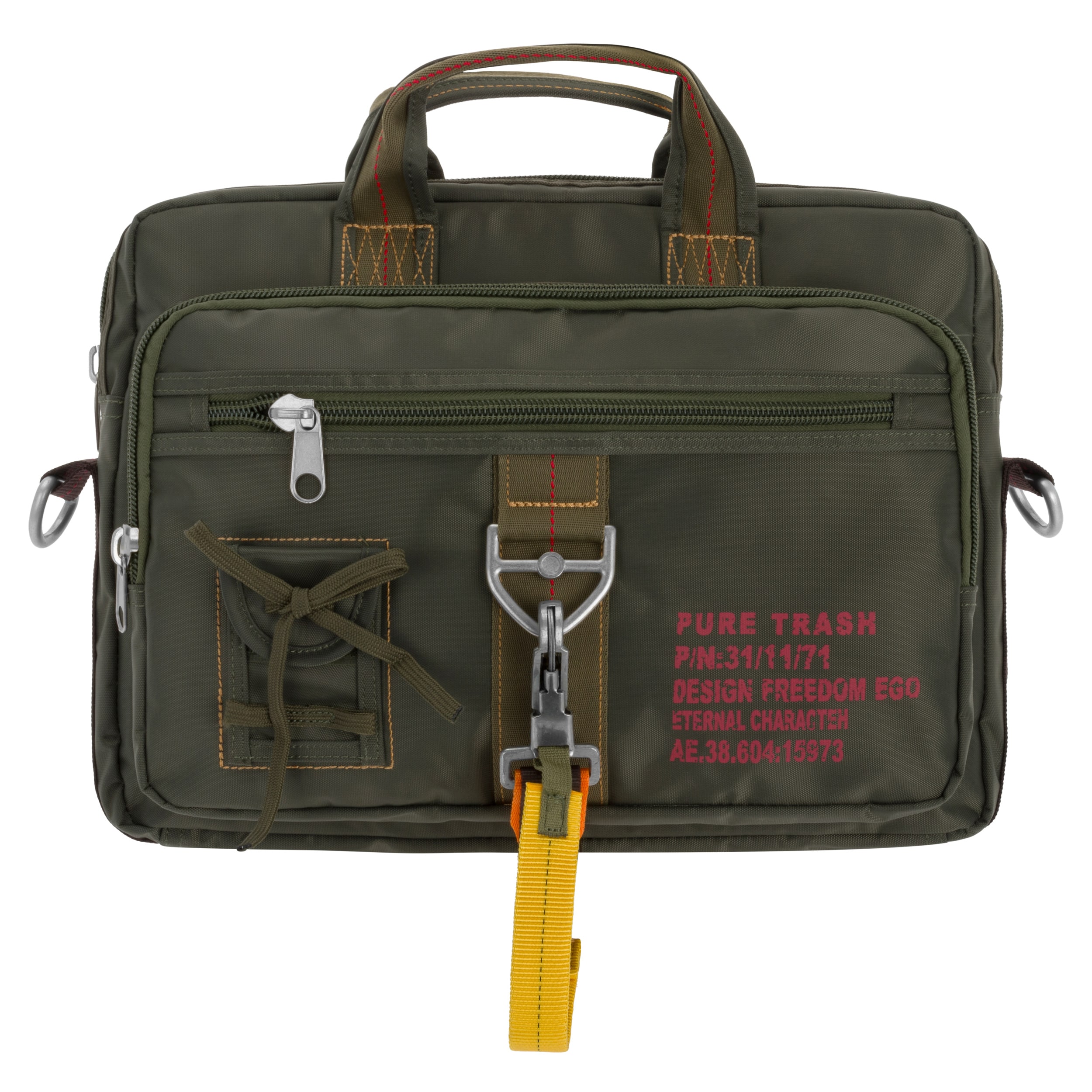 MFH Pure Trash Shoulder Bag 12 l - Olive