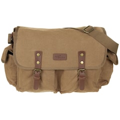MFH Pure Trash Canvas Shoulder Bag 12 l - Brown