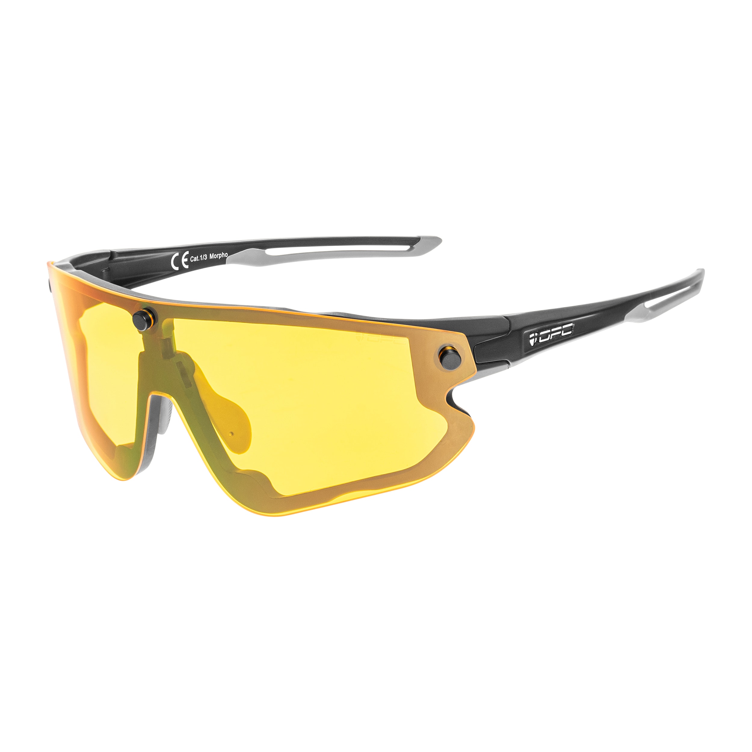 OPC All Round Morpho Sunglasses - Matt Black/Red/Yellow Set
