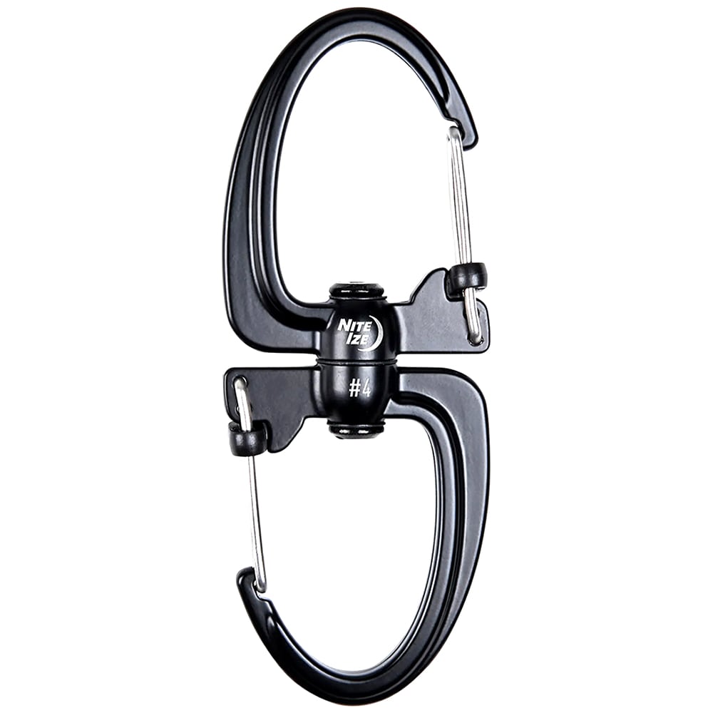 Nite Ize S-Binder 360 SlideLock 4 Carabiner - Black