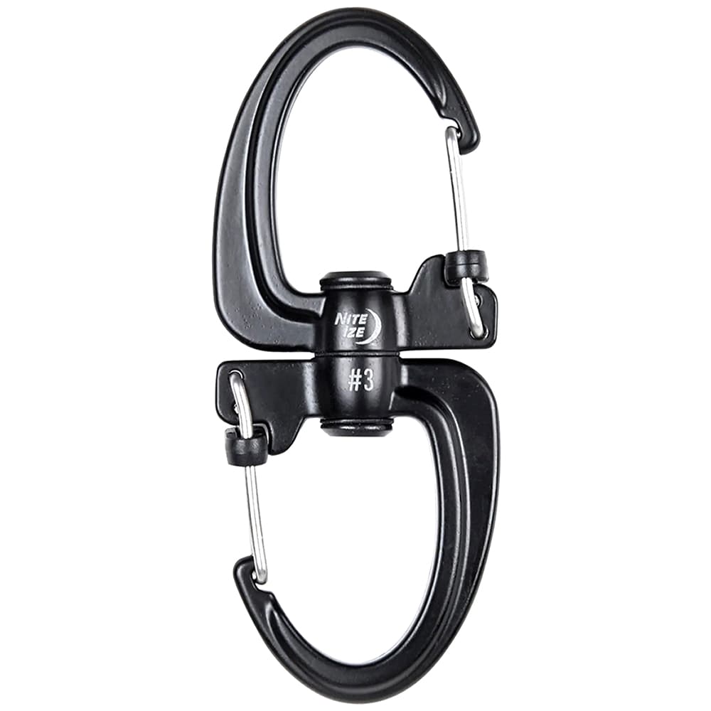 Nite Ize S-Binder 360 SlideLock 3 Carabiner - Black