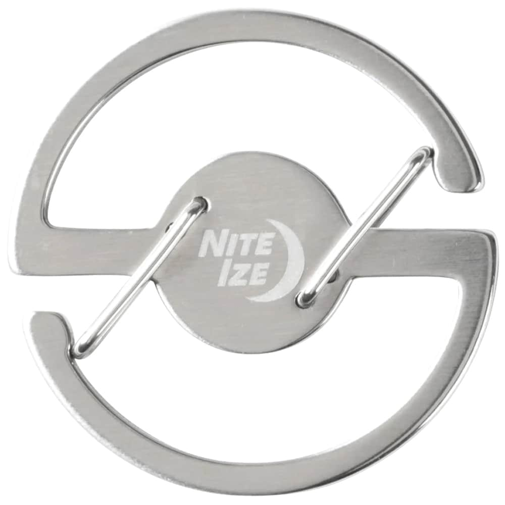 Nite Ize Medallion Key Carabiner - Silver