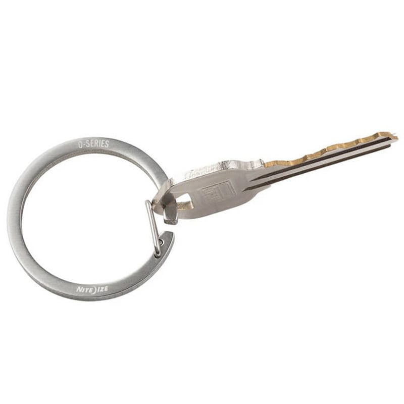 Nite Ize O-Series Silver Key Ring - 2 pcs.