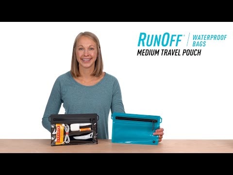 Nite Ize RunOff Medium Waterproof Travel Pouch - Charcoal