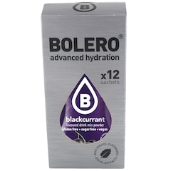 Bolero Blackcurrant beverage powder with stevia 3 g - 12 pcs.