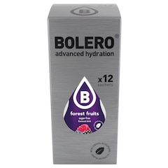 Bolero Forest Fruit beverage powder with stevia 3 g - 12 pcs.