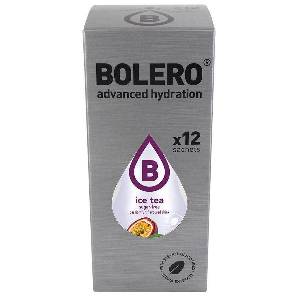 Bolero Ice Tea Passionfruit beverage powder with stevia 3 g - 12 pcs. 