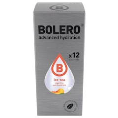 Bolero Ice Tea Peach beverage powder with stevia 3 g - 12 pcs.
