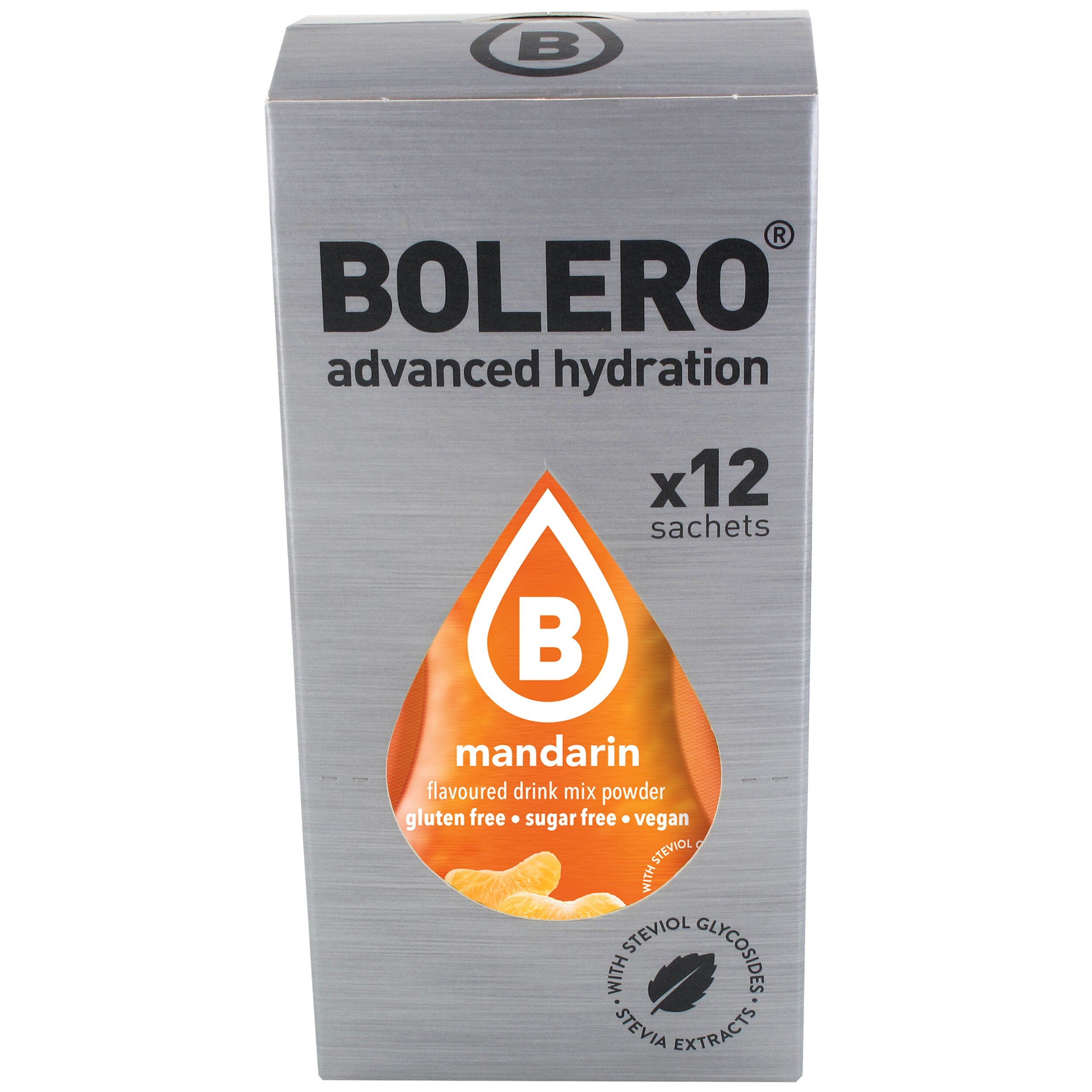 Bolero Mandarin beverage powder with stevia 3 g - 12 pcs.