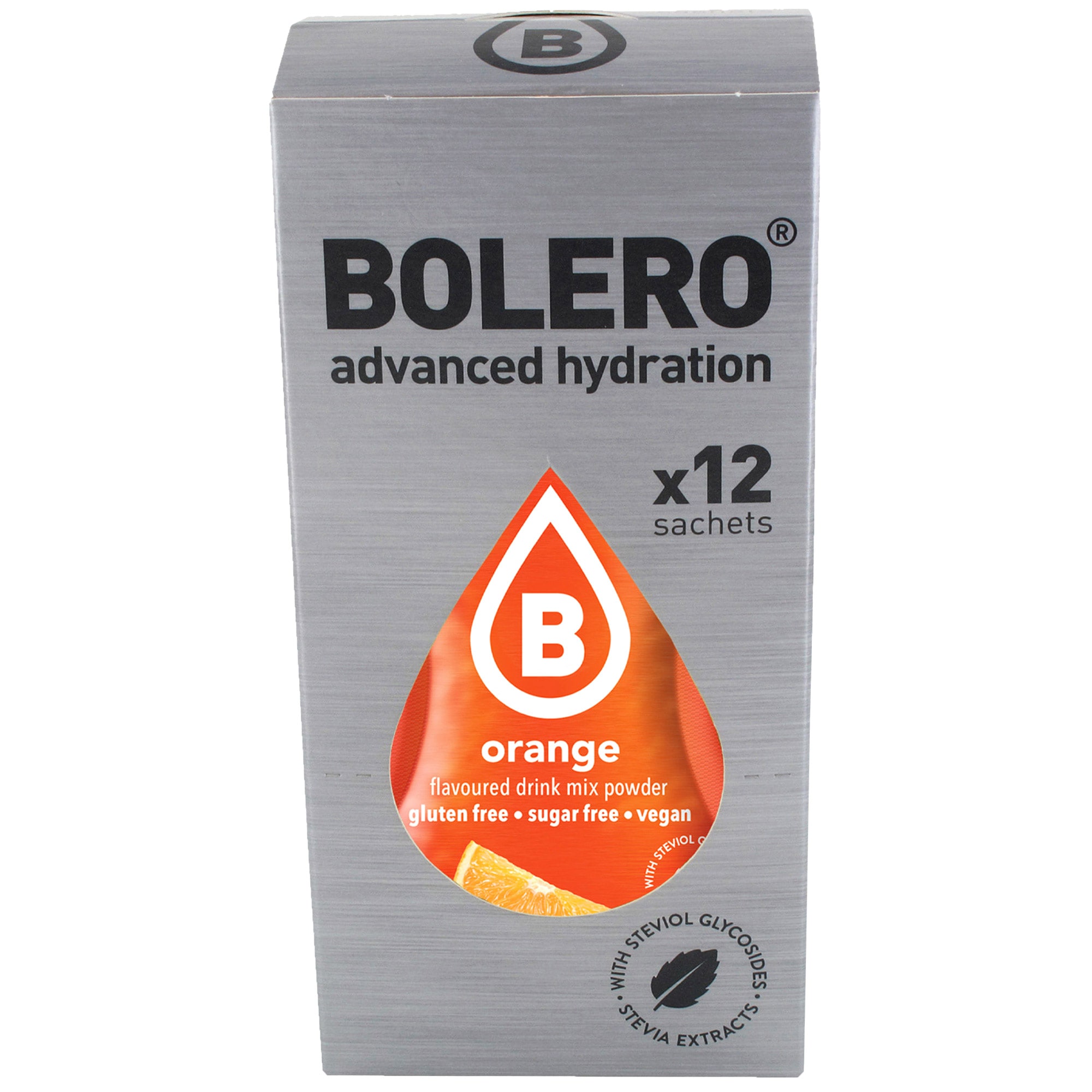 Bolero Orange beverage powder with stevia 3 g - 12 pcs.