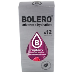 Bolero Raspberry beverage powder with stevia 3 g - 12 pcs.