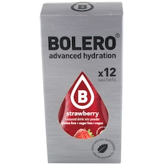 Bolero Strawberry beverage powder with stevia 3 g - 12 pcs.