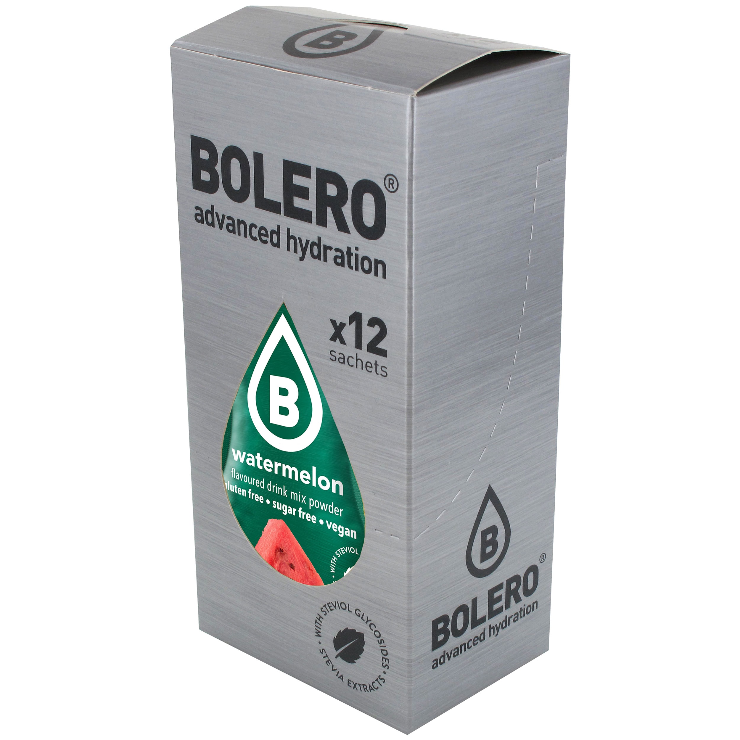 Bolero Watermelon beverage powder with stevia 3 g - 12 pcs.