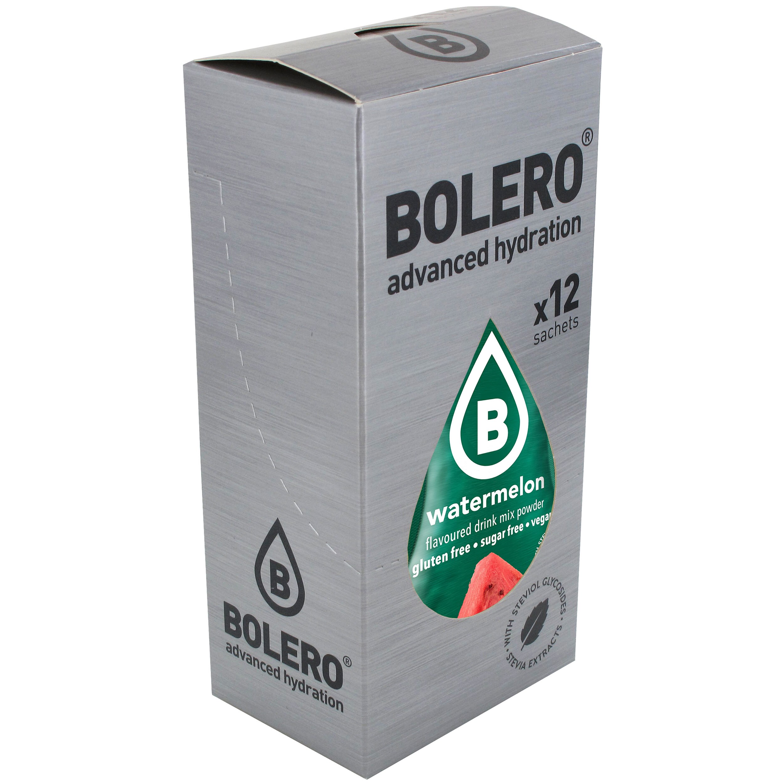 Bolero Watermelon beverage powder with stevia 3 g - 12 pcs.