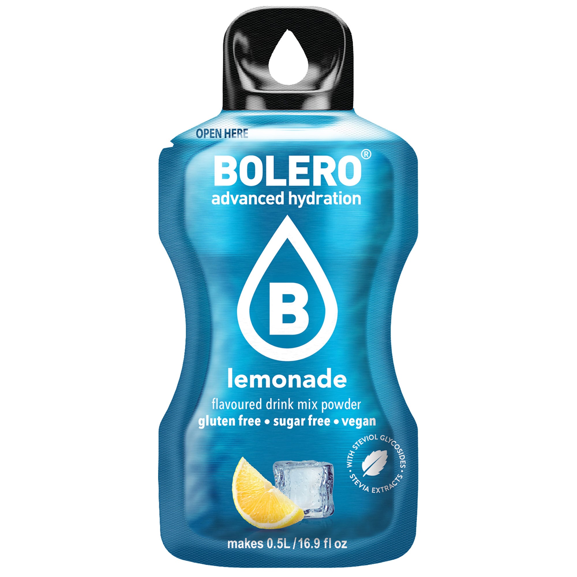 Bolero Lemonade beverage powder with stevia 3 g