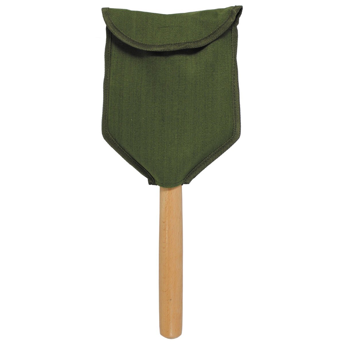 MFH Wooden Handle Deluxe Folding Shovel