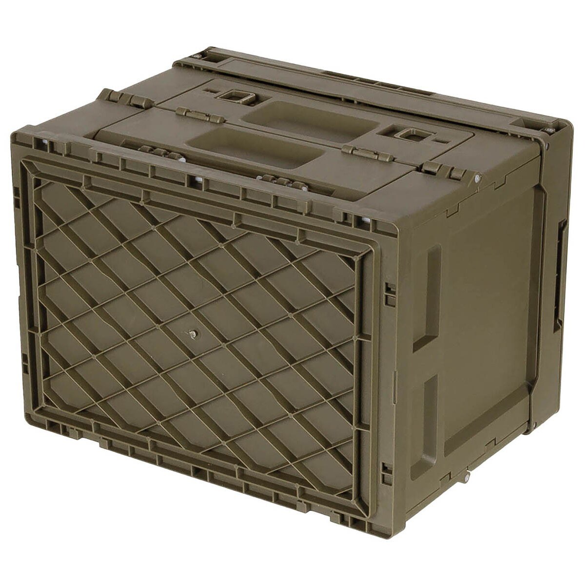 MFH folding transport box 20 l - OD Green