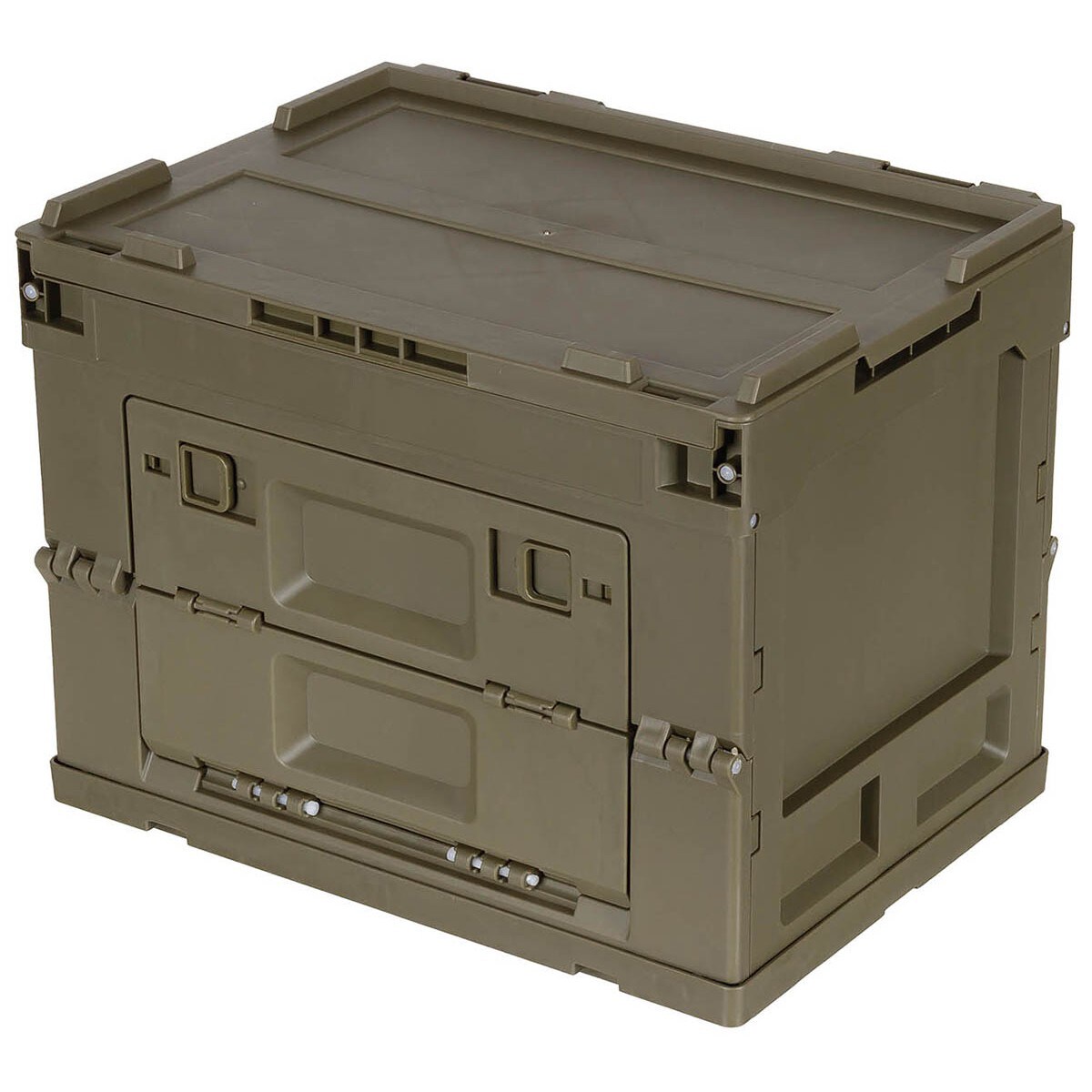 MFH folding transport box 20 l - OD Green