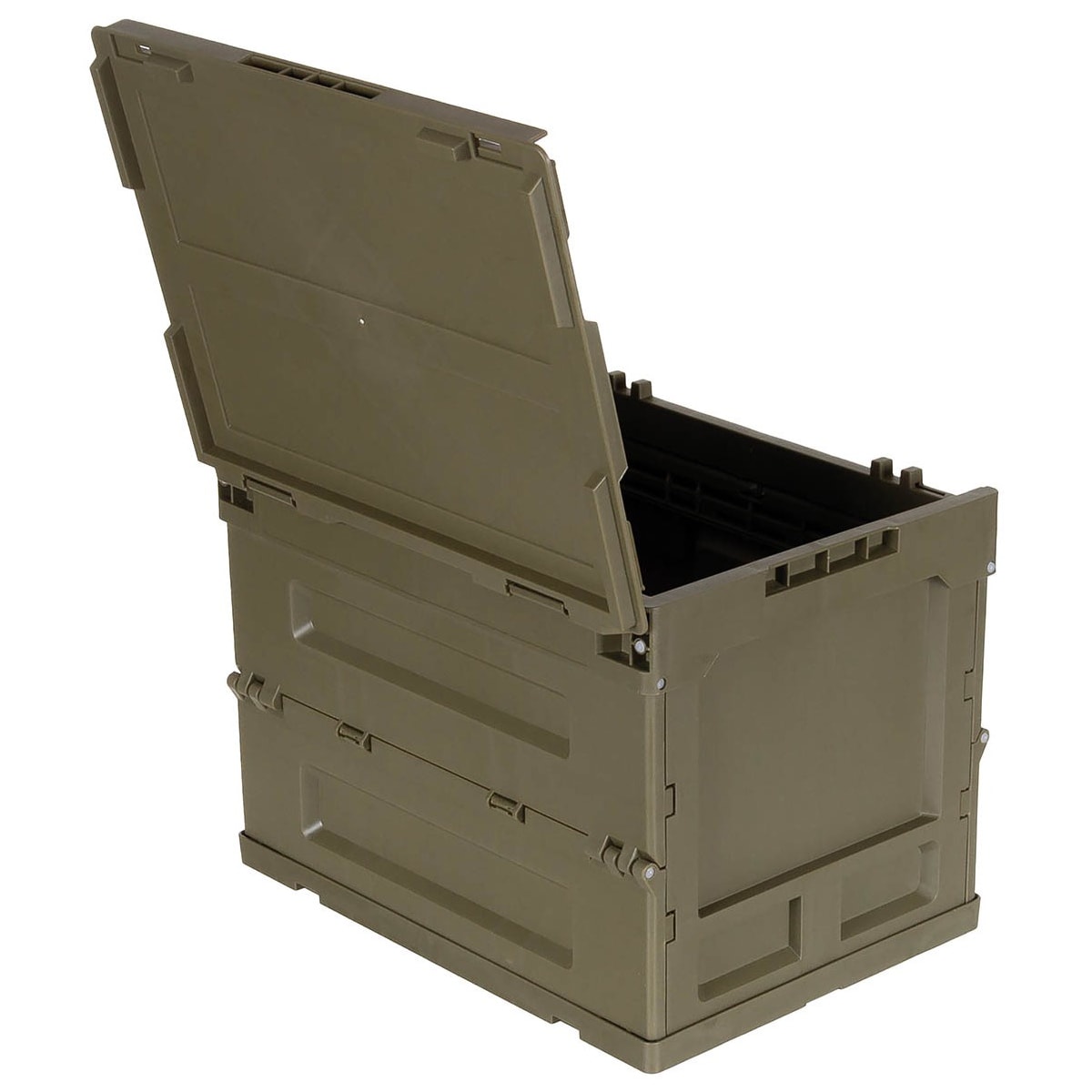 MFH folding transport box 20 l - OD Green