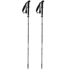 Alpinus Zermatt folding trekking poles - Black