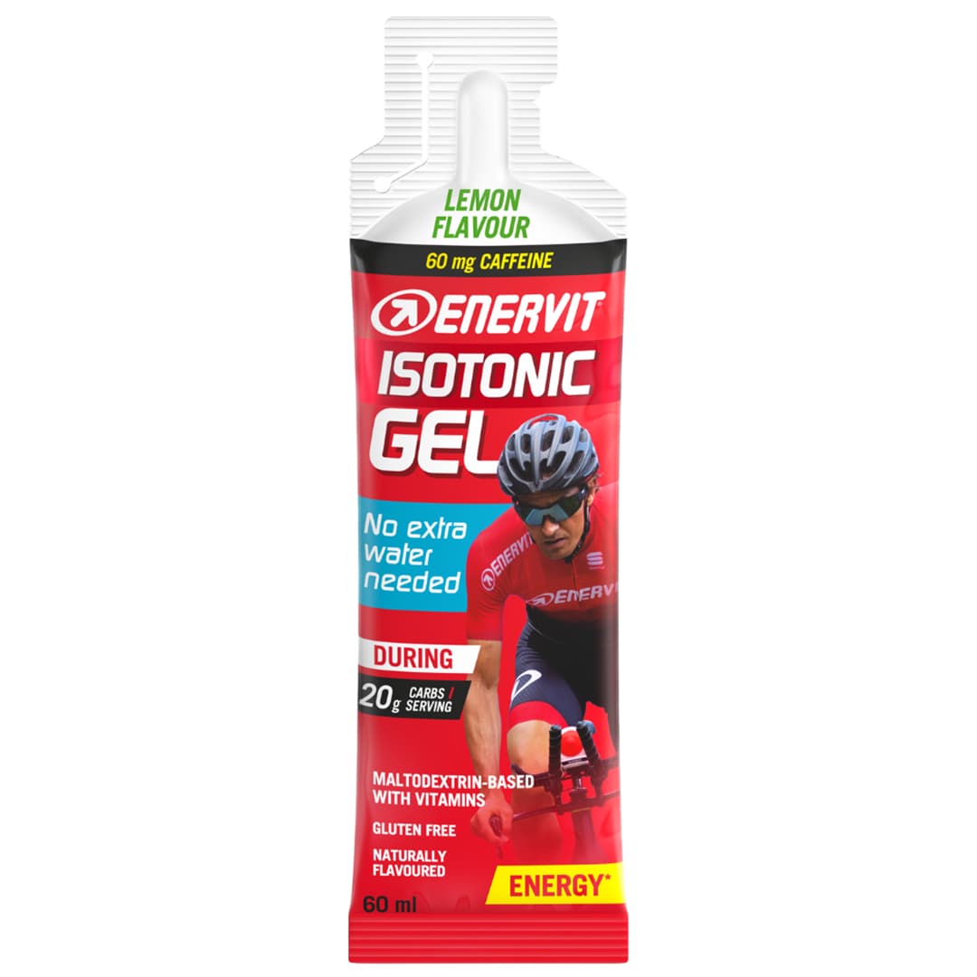 Enervit Sport Isotonic energy gel 60 ml - lemon with caffeine