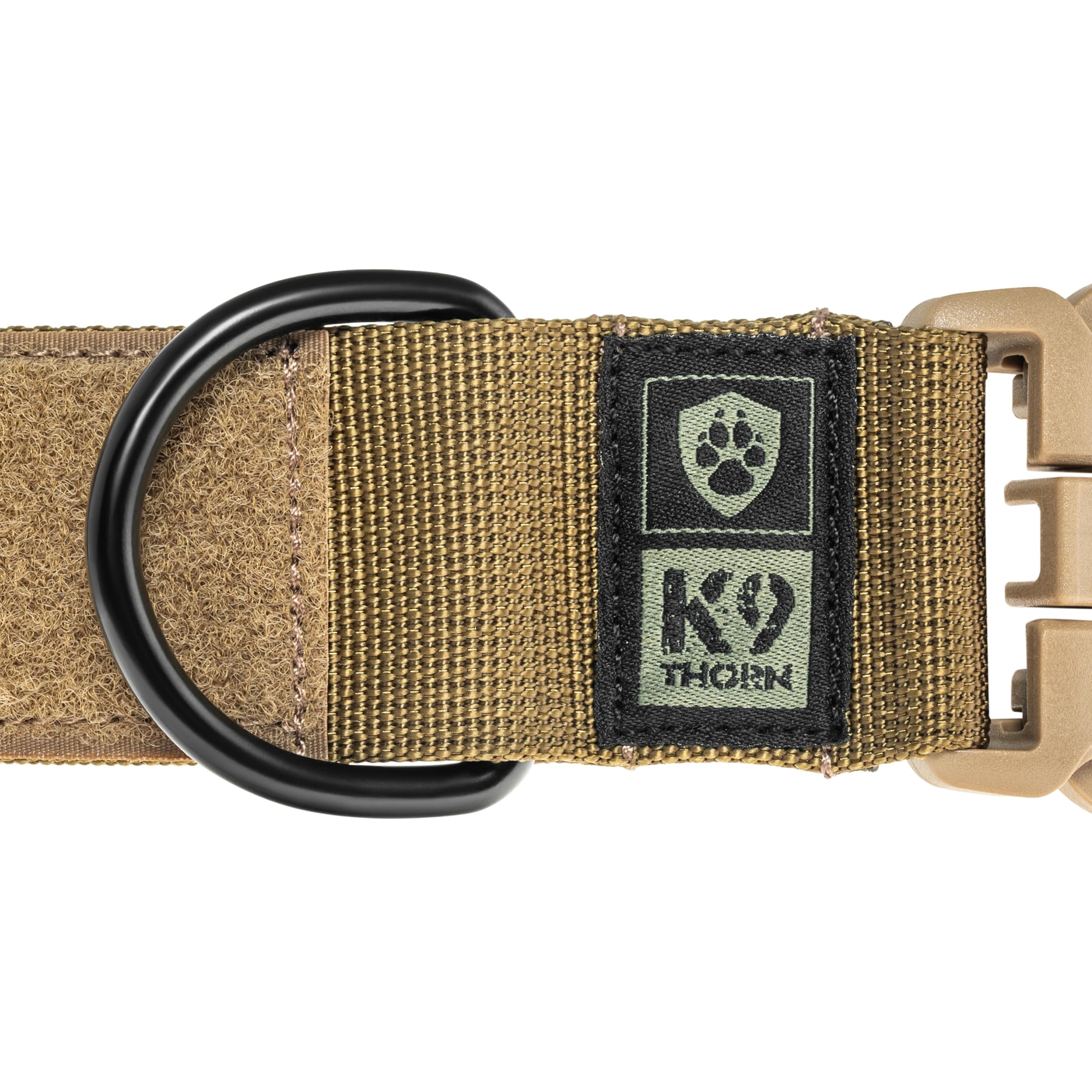 K9 Thorn dog collar 40 mm - Coyote