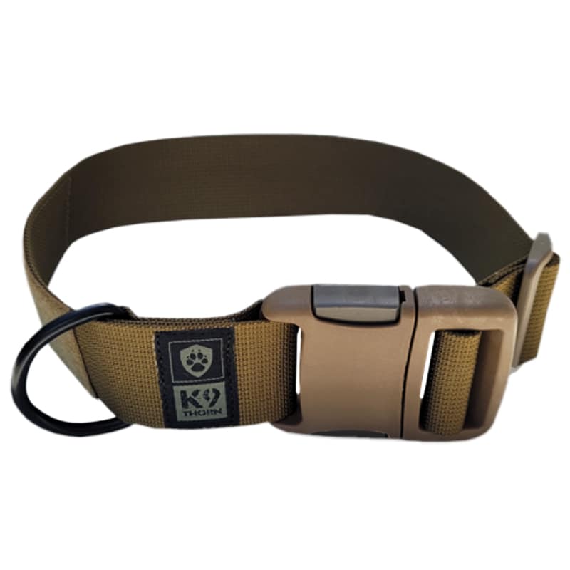 K9 Thorn dog collar 40 mm - Coyote