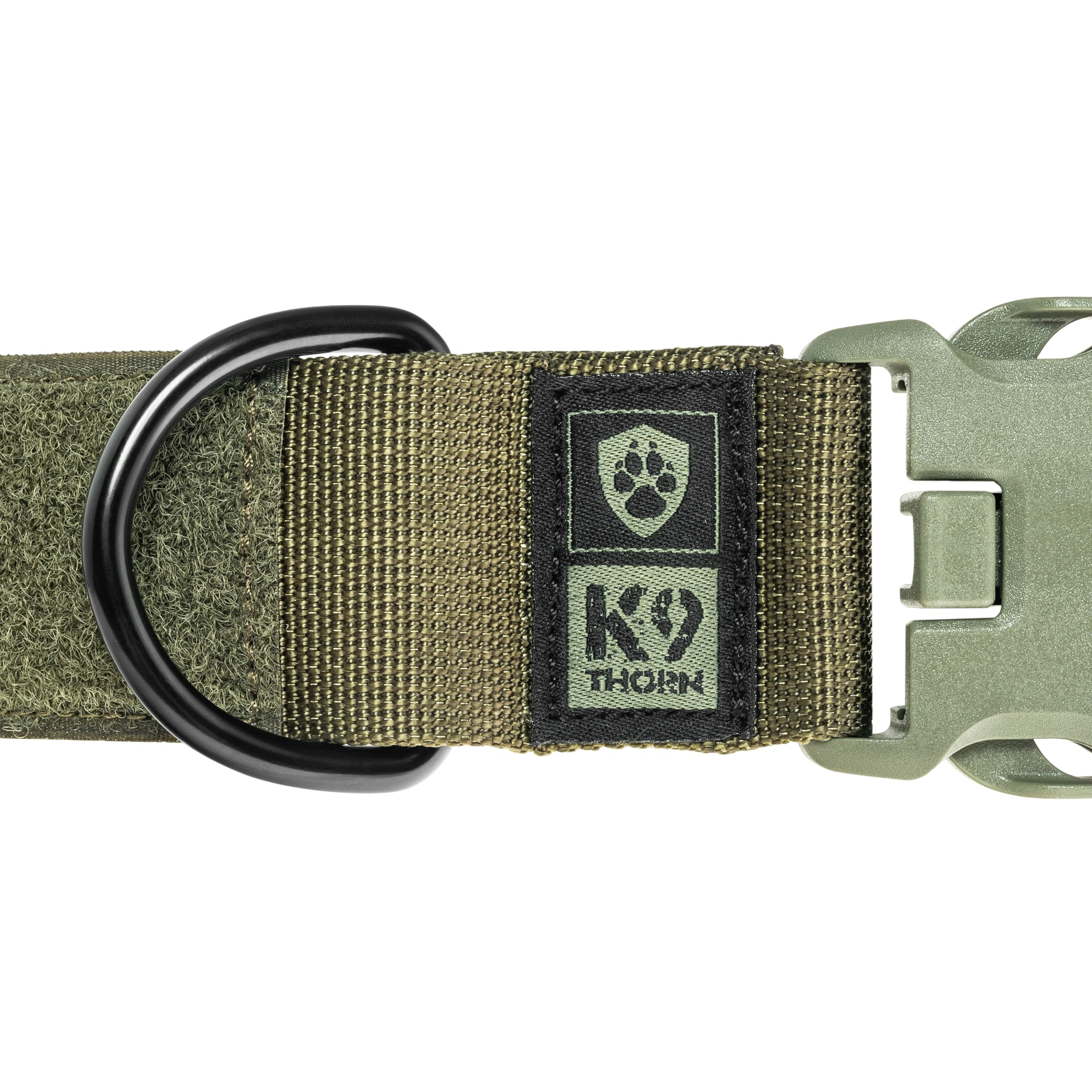 K9 Thorn dog collar 40 mm - Olive