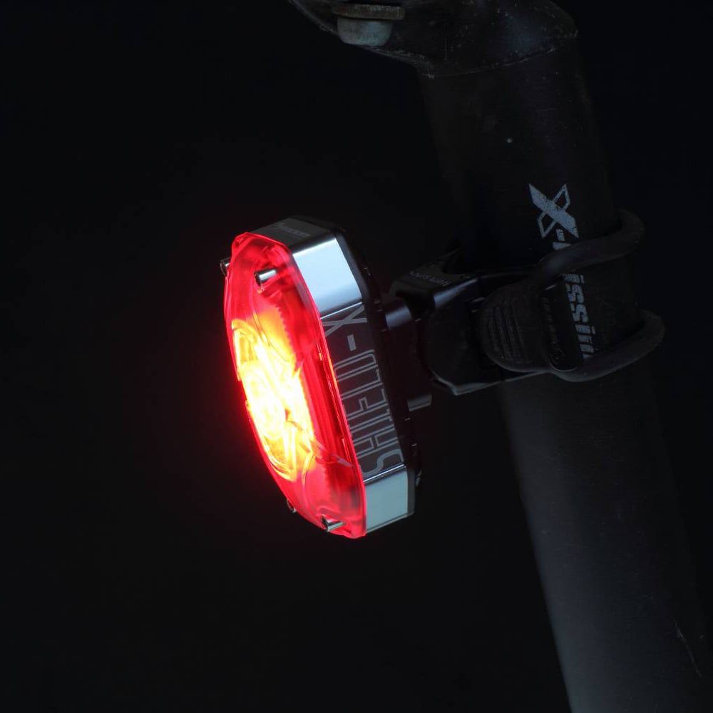 Moon Shield-X Auto Rear Bike Light - 300 lumens