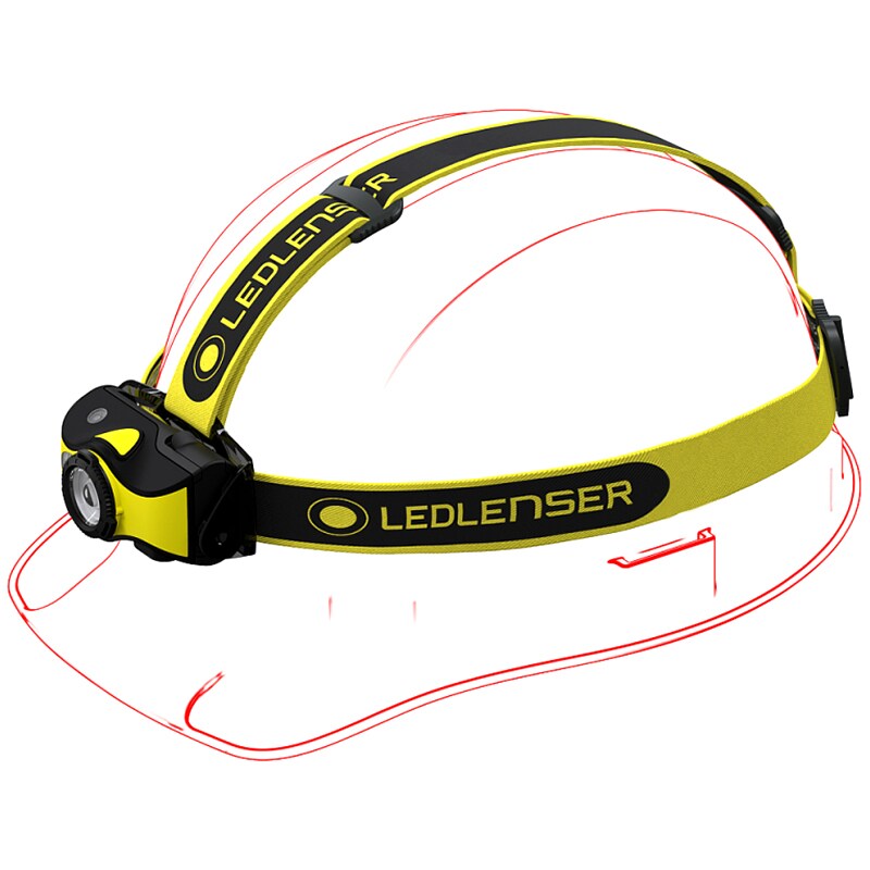 Ledlenser iH9R Headlamp - 600 lm