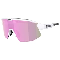 Bliz Breeze glasses - Matt White/Brown Rose/Clear