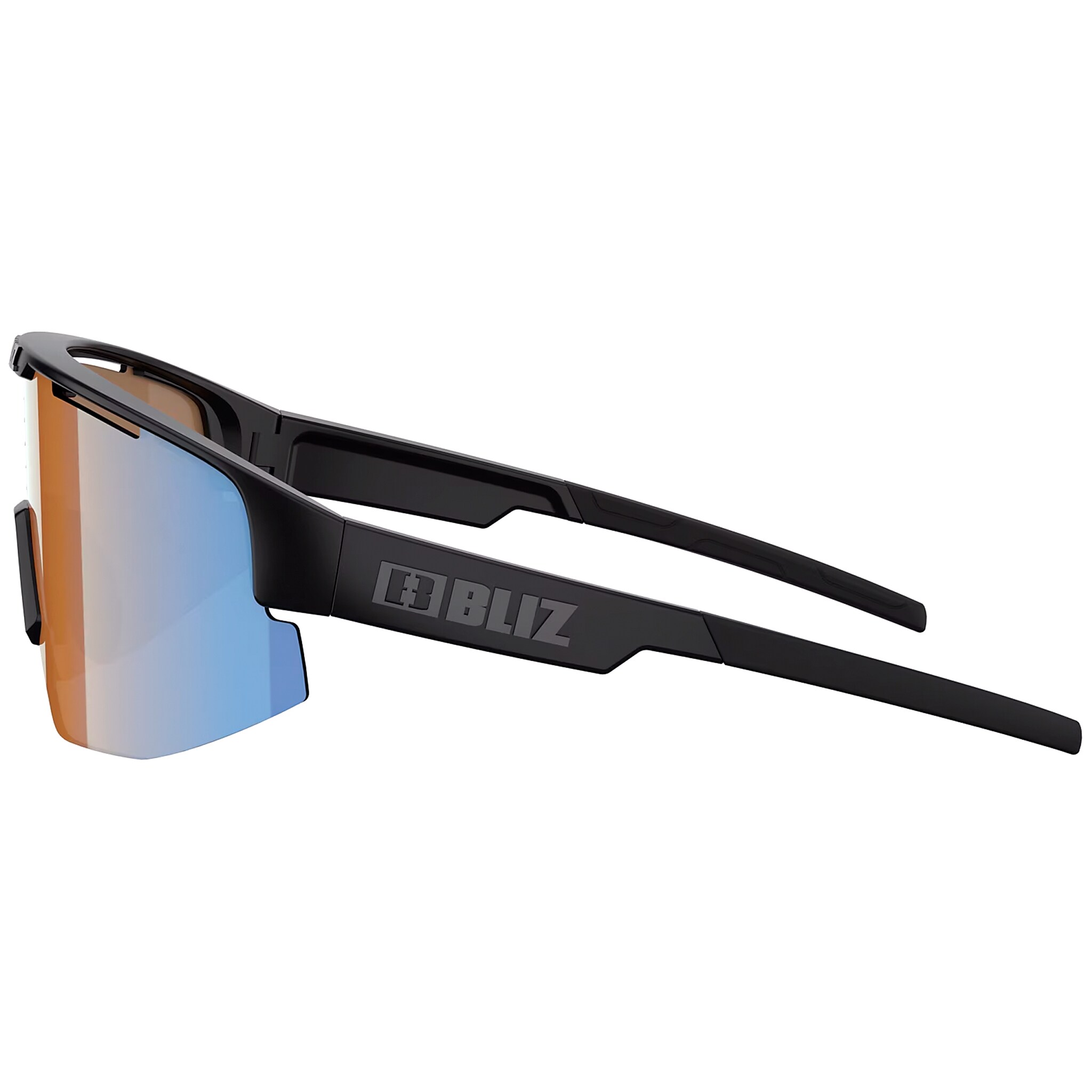 Bliz Matrix Nano Optics sunglasses - Black/Coral Orange Blue
