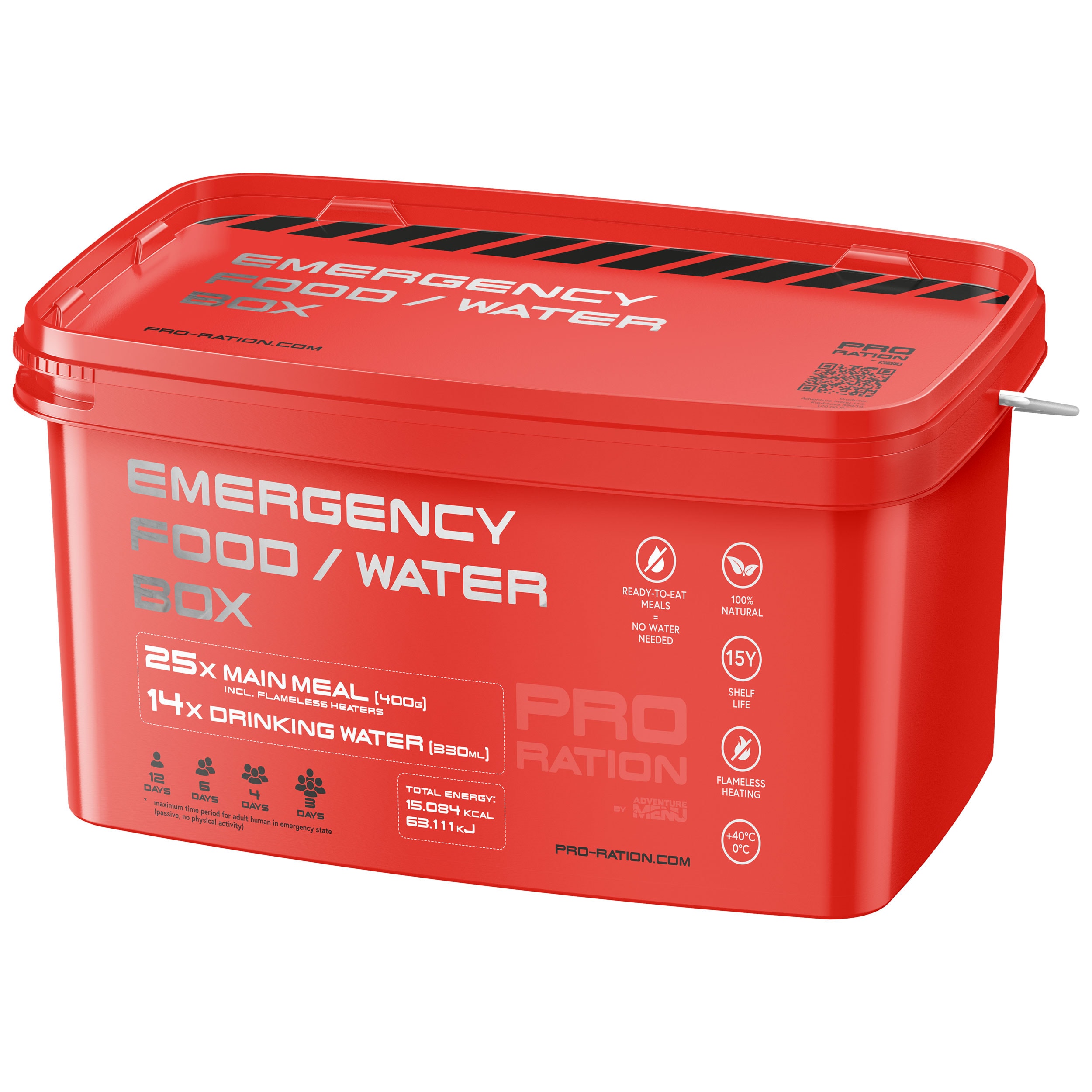 Pro-Ration Emergency Food Water Box